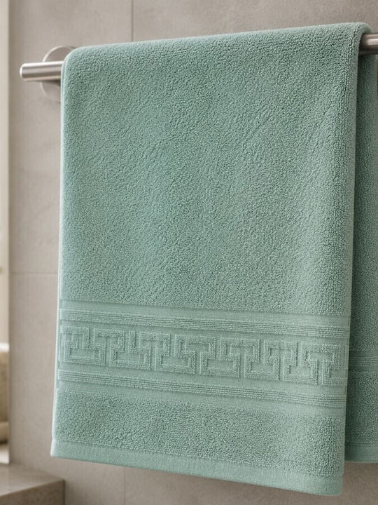Pucioasa Prosop De Mână 30x50cm Verde Deschis Greutate 500gsm