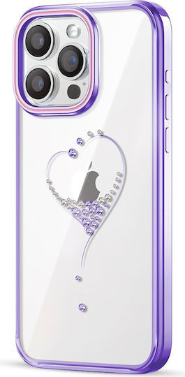 Kingxbar Wish Series Back Cover Πλαστικό / Σιλικόνης Μωβ (iPhone 14 Pro)