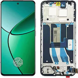 Amoled Screen with Frame for Realme 12 Plus 5g Rmx3867 Black