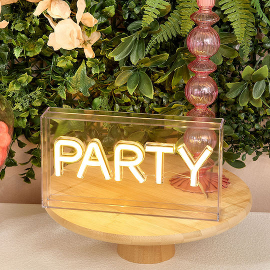 Neon Διακοσμητικό Φωτιστικό Party LED