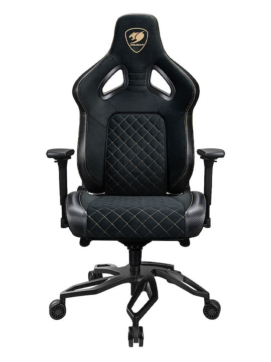 Cougar Titan Pro V2 Gold F Fabric Gaming Chair with Adjustable Arms Black Cougar Titan Pro V2 Gold F Fabric Gaming Chair with Adjustable Arms Black