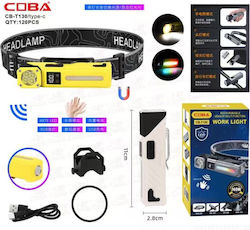CB-T130 Επαναφορτιζόμενος Φακός Κεφαλής LED CB-T130 Επαναφορτιζόμενος Φακός Κεφαλής LED
