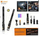 Rechargeable LED Flashlight with Maximum Brightness 480lm