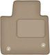 Velour Driver’s Mat Kia Carens Iv Minivan 7 Seats 2013-2018 Beige