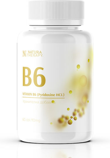 Natura Therapy Βιταμίνη Β6 για την Υγεία του Νευρικού Συστήματος 60 κάψουλες