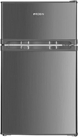 Robin Doppeltür-Kühlschrank 85lt Höhe 85xBreite 48xTiefe 52cm Inox SF-43