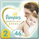 Pampers Памперси с Лента Premium Care No. 2 за 8-14kg 46 Брой