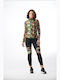 Training Damen-Set mit Mehrfarbigen Leggings