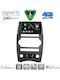 Digital IQ Auto-Audiosystem für Jeep Commander 2007-2009 Bluetooth USB Eingebautes Wi-Fi GPS Apple CarPlay Android Auto mit 9 Zoll Touchscreen