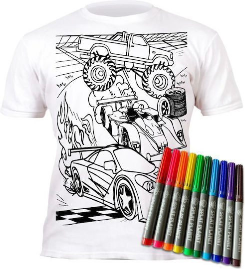 Splat Planet Ζωγραφική T-shirt