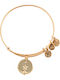 Women's Bracelet With Anchor Design Gold Plated 20cm