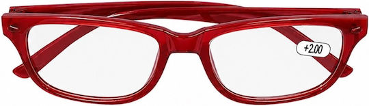 4teen-4ty Reading Glasses +1.00 In Red Colour 14864
