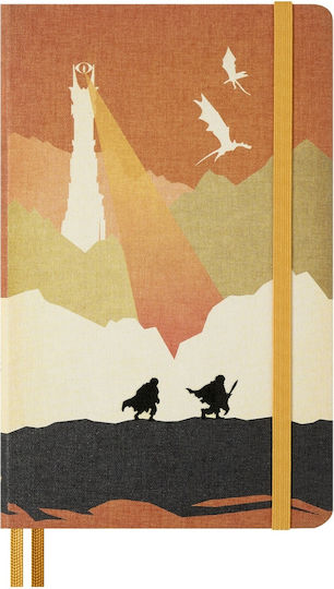Moleskine Lord Rings Limited Edition Large Σημειωματάριο Ριγέ (Διάφορα Σχέδια)
