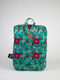 Rucsac De Damă Din Piele Multicolor
