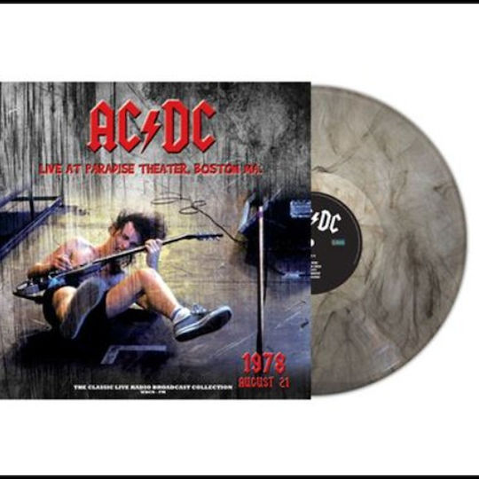 Ac Dc Live At Paradise Theater Boston 1978 Clear Marble 1 Vinyl