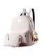 Damentasche Rucksack Weiß