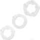 Aph Δαχτυλίδια Στύσης Πέους Set 3tmx Διάφανο Penis Cockring Rings