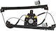 Peugeot 607 99-10 Electric Window Regulator Without Motor Front Right
