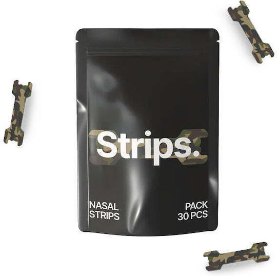 HiStrips Nasal Strips Camo One Size 30 Pieces