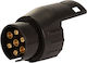 7 To 13 Pin Trailer Adapter 12v 24v Car Connector Universal Conversion Plug