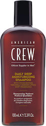 American Crew Daily Hair Shampoo Moisturising 100 Ml American Crew Daily Hair Shampoo Moisturising 100 Ml