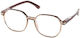 Eyelead Lesebrillen in Braun Farbe E 263