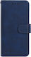 Tel1 Realme C33 Wallet Book Mobile Phone Case Blue