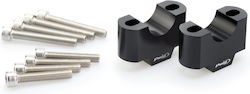 Адаптери Puig 30mm Cfmoto 450mt Черни
