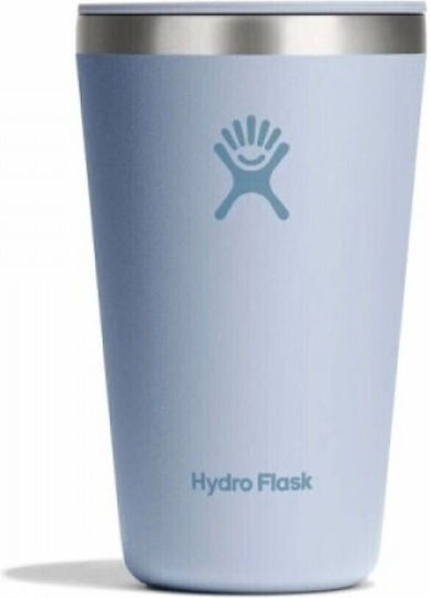 Hydro Flask All Around Handled Tumbler Thermos Stainless Steel 473ml Surf with Straw and Handle