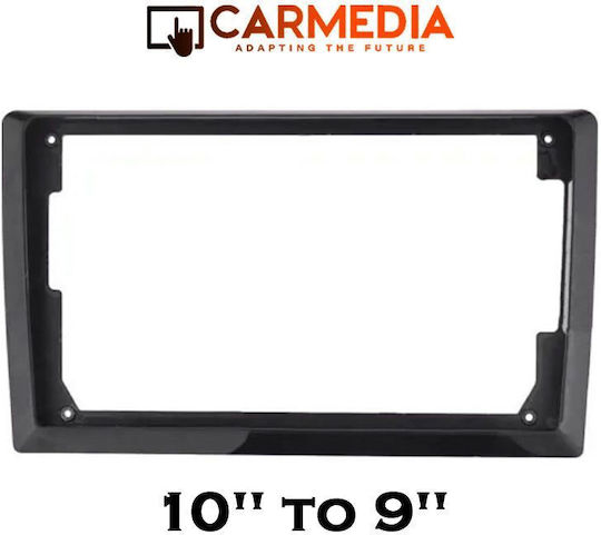 Carmedia Πρόσοψη 1 Din Συμβατή με Οθόνη 10"