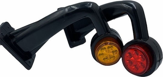 Set Led Position Lights 2 Sides Orange Red