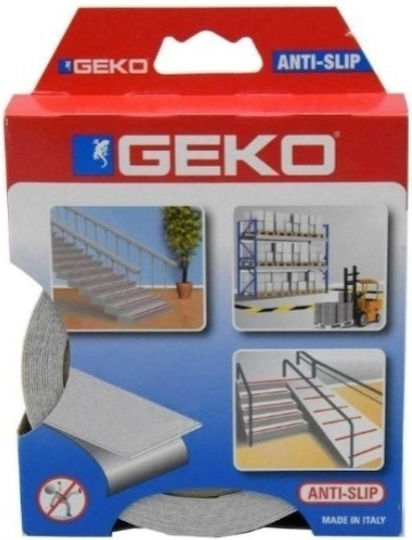 Geko Adhesive Grip Tape Transparent 18m x 25mm