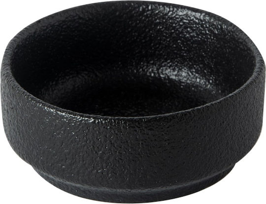 GTSA Вулканична Купа За Потапяне Кръгла Керамична Черна