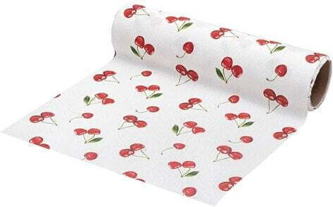 Ntampoudis Cotton Decoration Fabric 27x5cm Cherry
