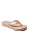 Cushion Flache Damen Anatomisch Sandalen Beige