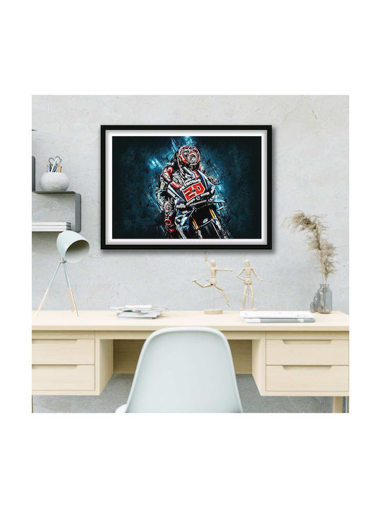 Poster Motogp Fabio Quartararo Gp028 40cm X 50c...