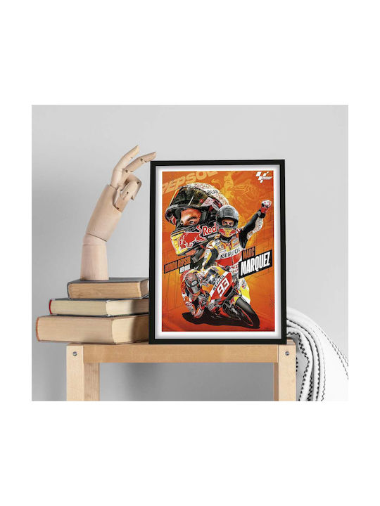 Poster Motogp Marc Marquez Gp010 40cm X 50cm Br...