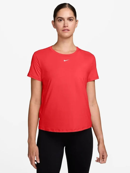 Nike One Classic Women's T-shirt Dri-Fit Orange