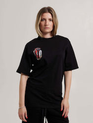Magic Bee Women's Oversized T-shirt Black