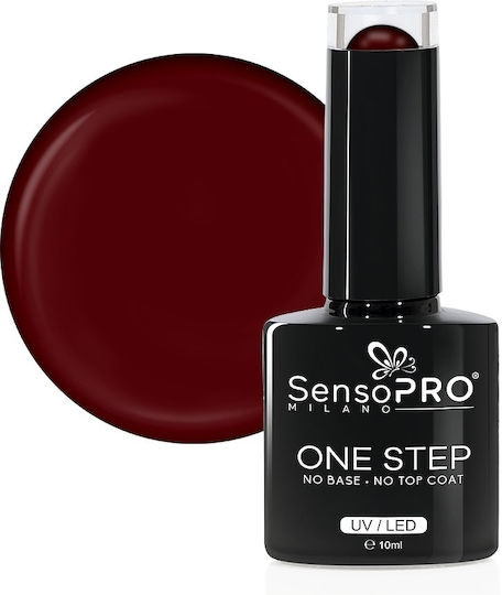 Sensopro Milano Semi-permanent Nail Polish One Step 10ml Popular Burgundy #036