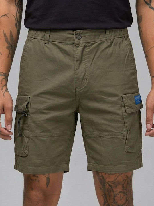 Performance Pantaloni Scurți Bărbați Cargo Kaki