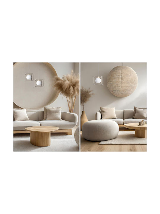 Light Home Κρεμαστό Φωτιστικό Χρυσό με Ντουί E27