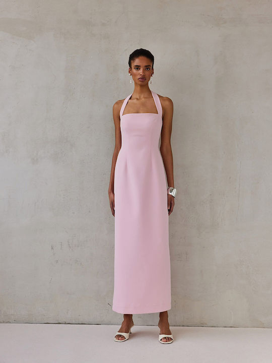 Rochie Maxi De Seară Roz