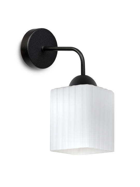 Light Home Μοντέρνο Φωτιστικό Τοίχου με Ντουί E...
