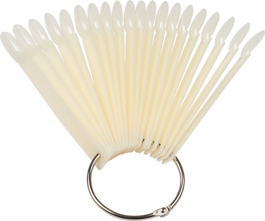 Sensopro Milano Nageldesign Palette Fan 50 Positionen Übungsdisplay Natürlicher Ring