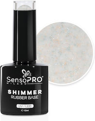 Shimmer Rubber Base Sensopro Milano #43 Diva Sy...