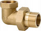 Messing Winkelventil 1" F F Brass