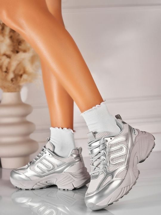Yolera Sneakers Ασημί