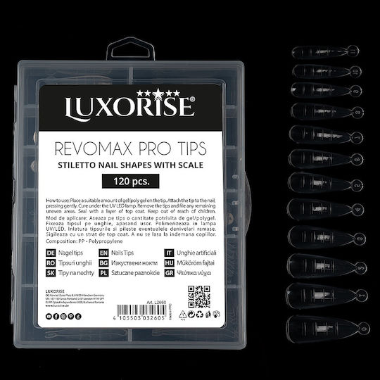 Luxorise Σετ Φρέζα Τροχού Νυχιών 120τμχ