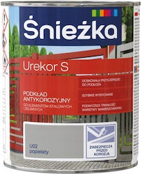 Śnieżka Urekor S Anti-corrosion Metal Primer Gray 0.8l